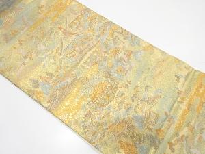 アンティーク　古今絵巻織り出し袋帯（材料）